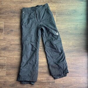 Spyder Black Snow  Pants